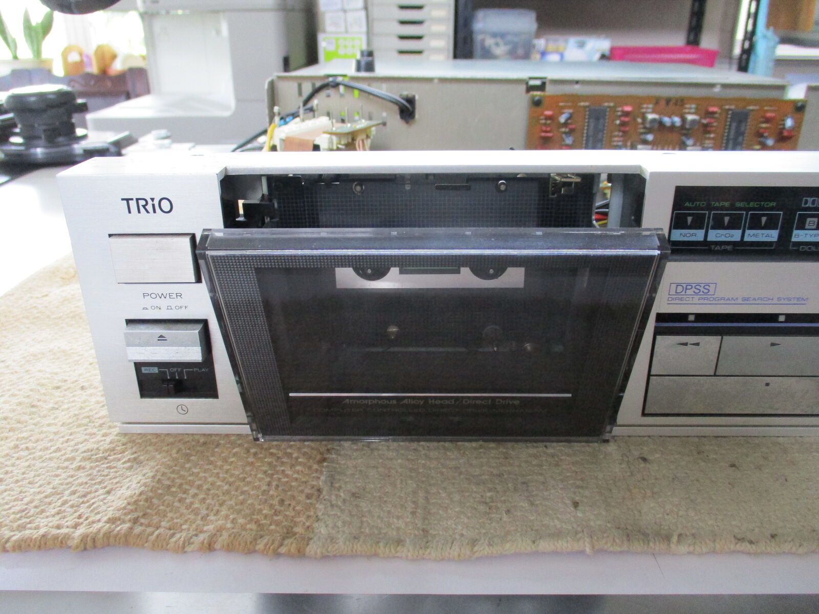 TRIO KX-880SR のメンテ : 田 舎 の 少 年 （jyagonowarashi）