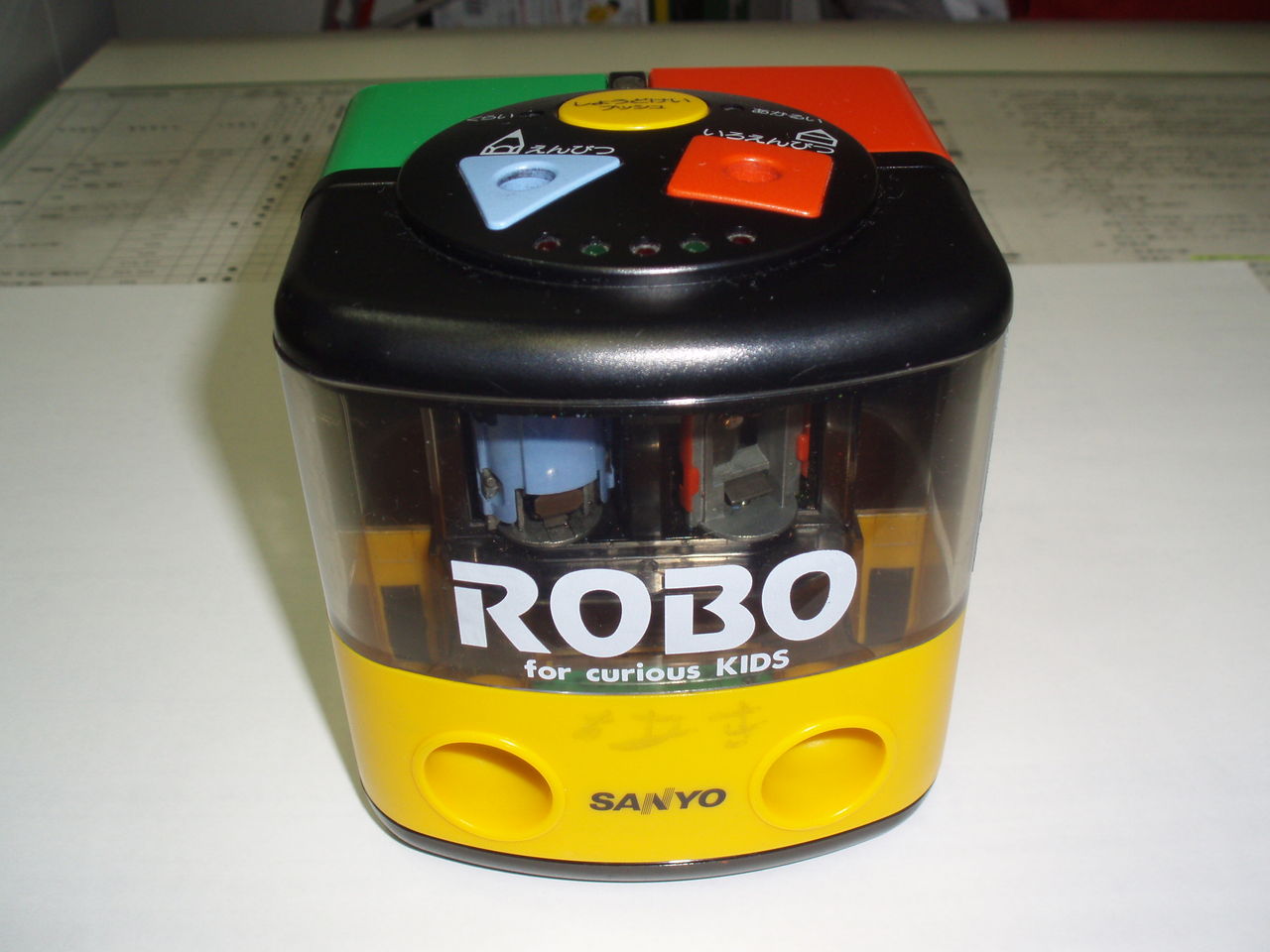 SANYO ROBOシリーズ 電動えんぴつ削り　ROBO-PSN1 動作確認済⭐️SANYO ROBOシリーズ 電動えんぴつ削り ROBO-PSN1