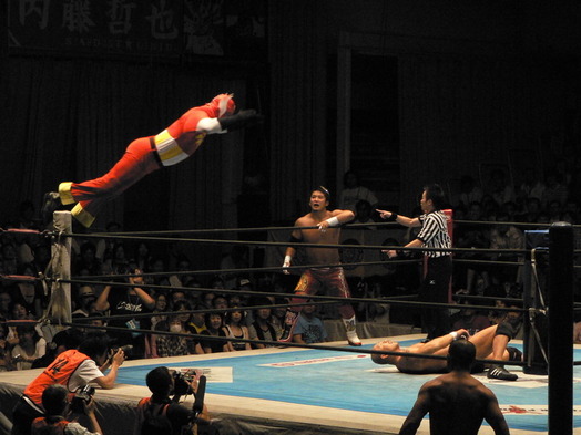 キャプテン・ニュージャパン KUSHIDA 邪道