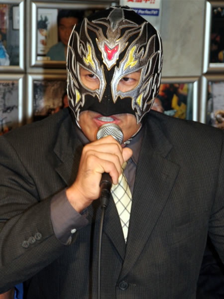 【大阪プロレスのマスク】ビリーケンキッド 大阪プロレス ビリーケンキッド マスク 中古 - メルカリ