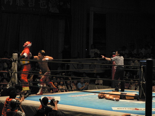 キャプテン・ニュージャパン KUSHIDA 邪道