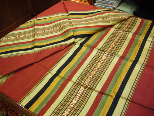 タイでものを作る。:タイやラオスのシルク織物