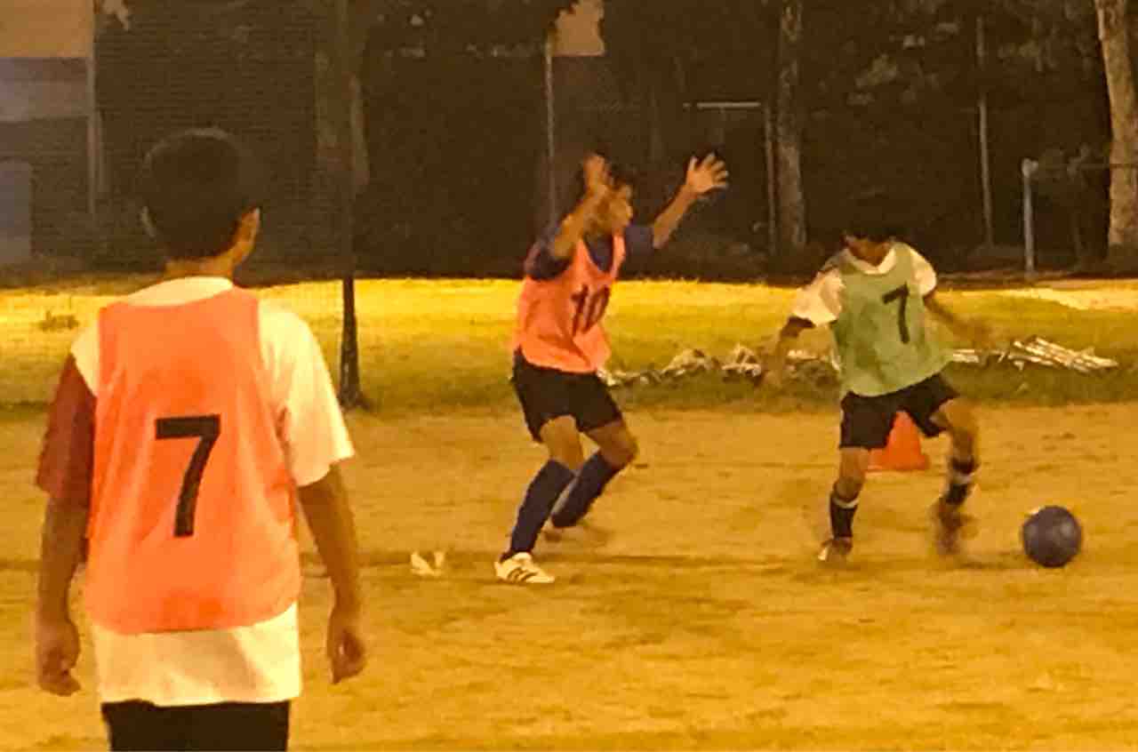 ゴールへ スキルアップ教室 We Love Soccer 潮見サッカー