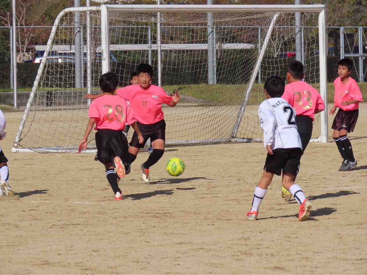 松山市スポ少大会 U11 3位 We Love Soccer 潮見サッカー