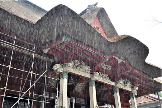 凄い雨