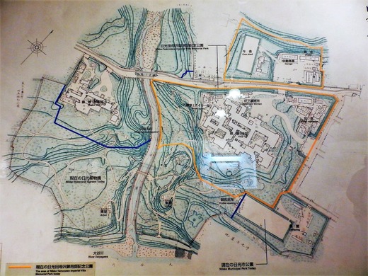 日光田母沢記念公園敷地図