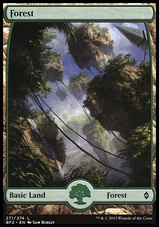 好きな基本土地イラスト 森 その2 Muranodoorの低予算mtg