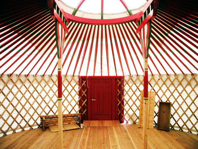 またまたモンゴルの移動式住居ゲル パオ 着工中 ムラオカホーム お知らせ