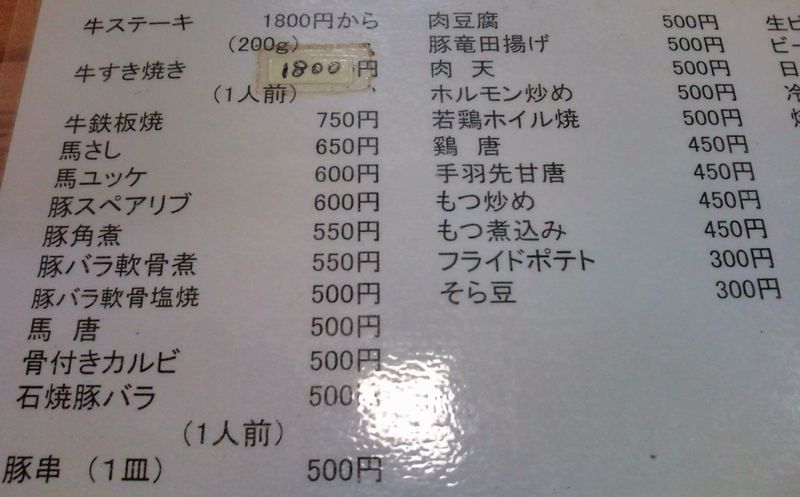 1000円グルメの日々in宇都宮