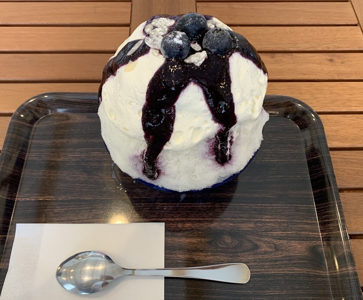 21かき氷遍路17 ブルーベリー農園のかき氷 ブルーベリーファームウエキ 矢板市 1000円グルメの旅 Powered By ライブドアブログ