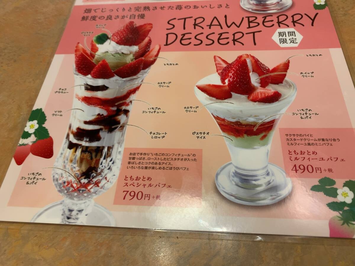 21いちごパフェ流れ旅12 フライングガーデン インターパーク店 宇都宮市 ２回目 1000円グルメの旅 Powered By ライブドアブログ
