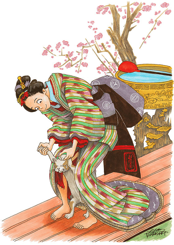 猫ネタ浮世絵 解説2 : studio-murasaki official blog