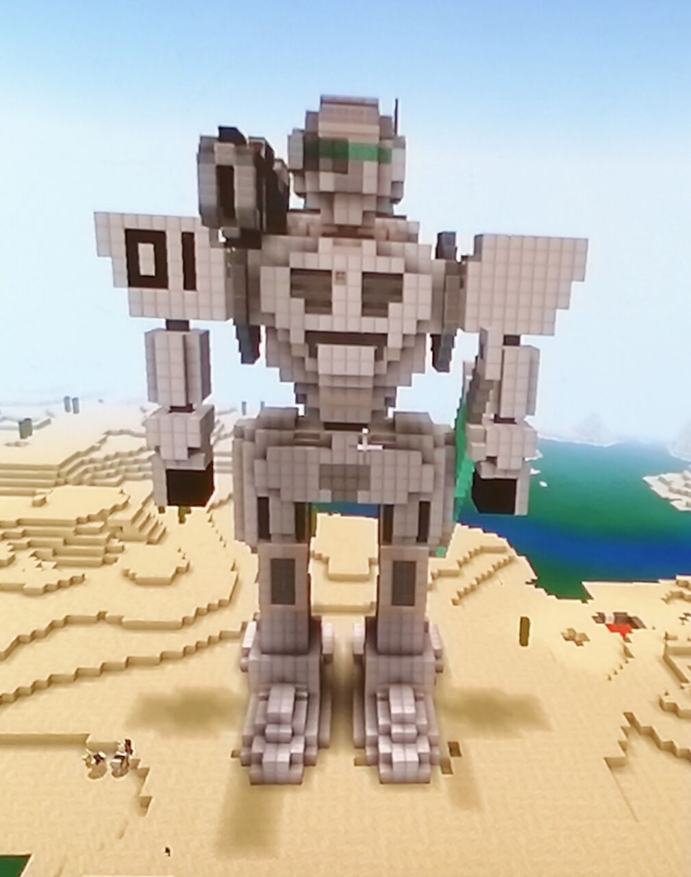 マイクラ ロボット その3 ランチャーと剣 ツムコツクルコ