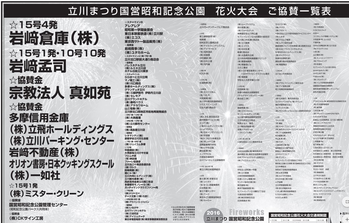 花火大会の季節 村田制作所 仮