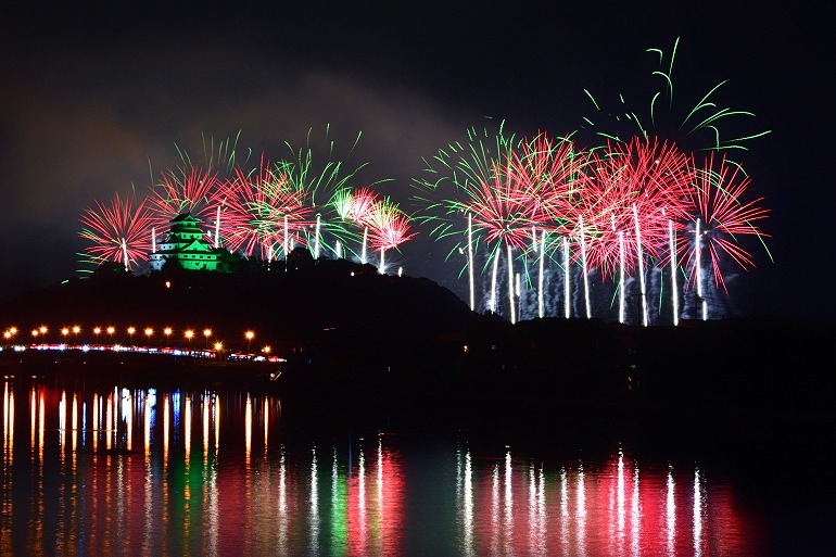 第66回 九州花火大会 唐津市 むら智の徒然なるままに