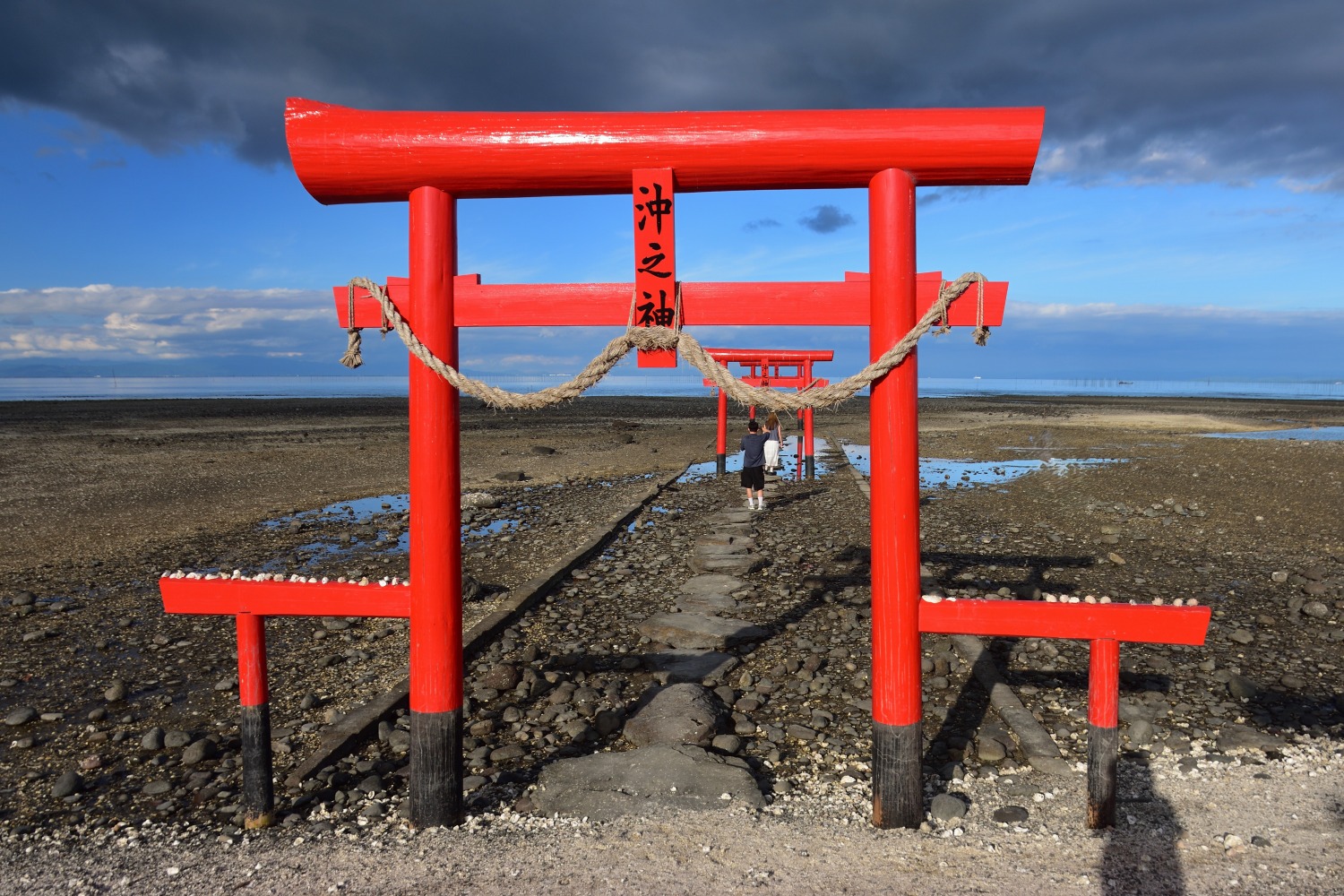 大魚神社の海中鳥居 (佐賀県太良町) : むら智の徒然なるままに