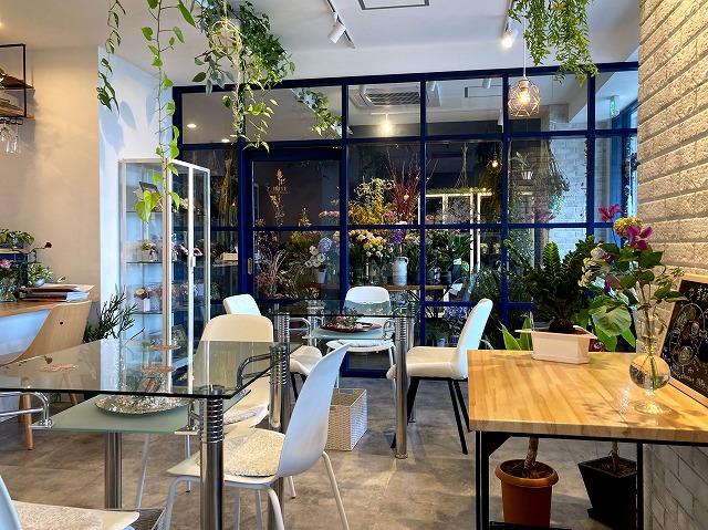 カフェとお花屋さん Irise でランチ 久留米市 むら智の徒然なるままに