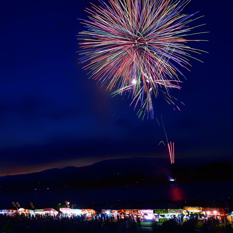 筑後川花火大会 18 １ むら智の徒然なるままに