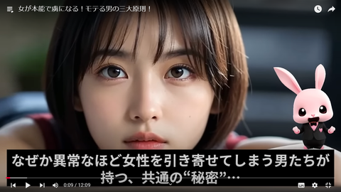 【動画】女が本能で虜になる！モテる男の三大原則！