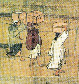 女性の服装 外出着 日本中世庶民の世界 女性の服装 外出着 日本中世庶民の世界