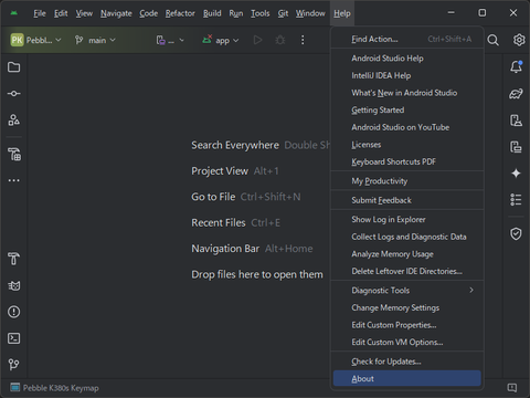 [Help]-[About]メニュー