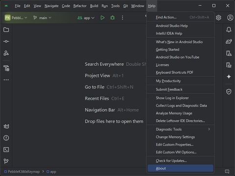 [Help]-[About]メニュー