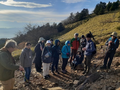 2025年度大菩薩ジオツアー 大菩薩峠付近での活動(2025.11.2)