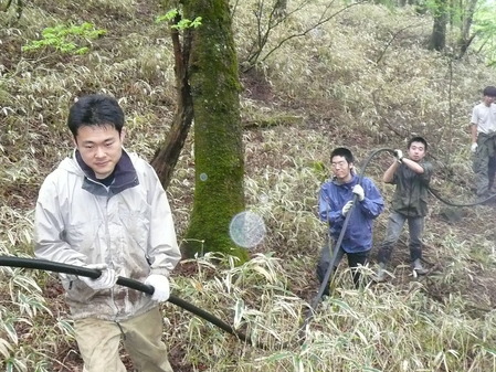 ヒュッテ資料_2009年武蔵上水敷設工事