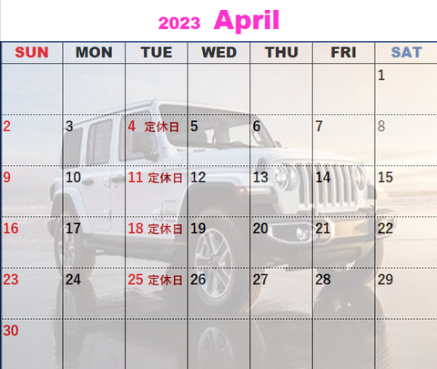 April