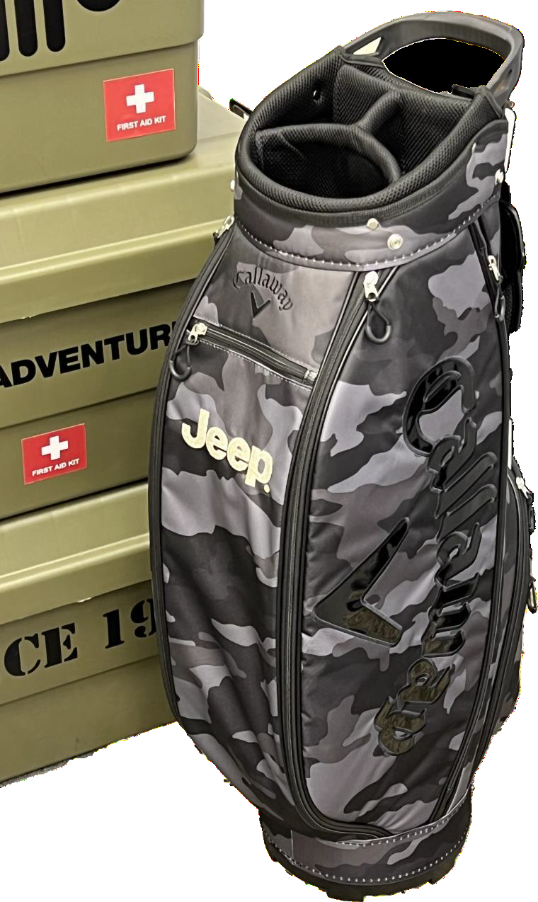 Callaway Jeep ゴルフバッグ カモフラージュ Callaway × Jeep！ ゴルフ