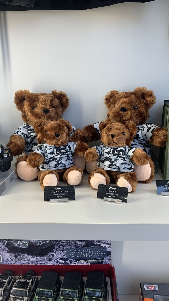 大人気JEEPベア｜ジープ武蔵野スタッフブログ｜Jeep Official Dealer Site