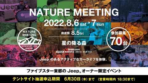 NATURE MEETING