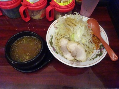魚介つけ麺 普通