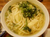 野沢菜うどん