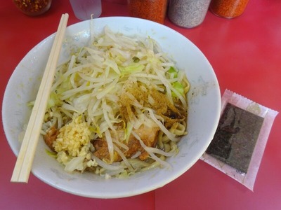 汁なしラーメン+焼のり