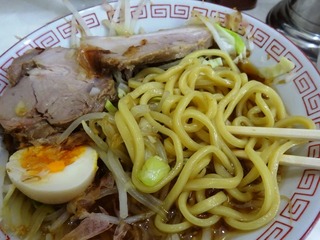 麺投入
