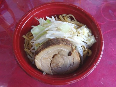 二郎系まぜそば 豚1枚