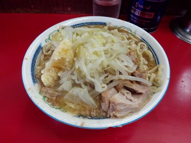 ラーメン二郎 目黒店 むさしの日記 Blog