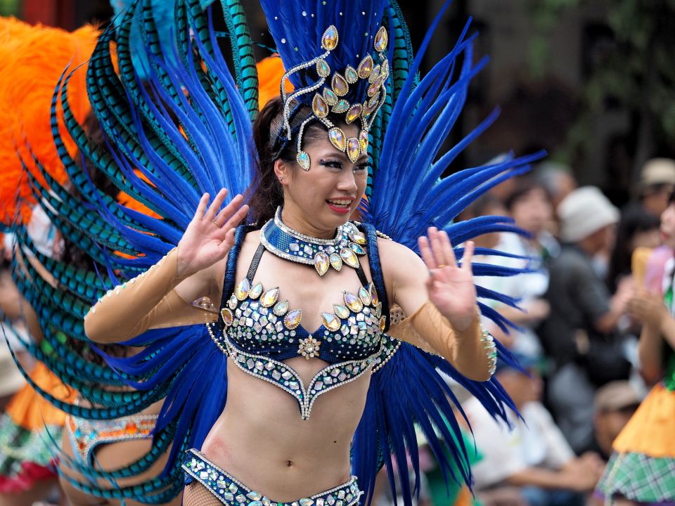 自由の森学園サンバ音楽隊 浅草サンバカーニバル17 Musashino Snapshots