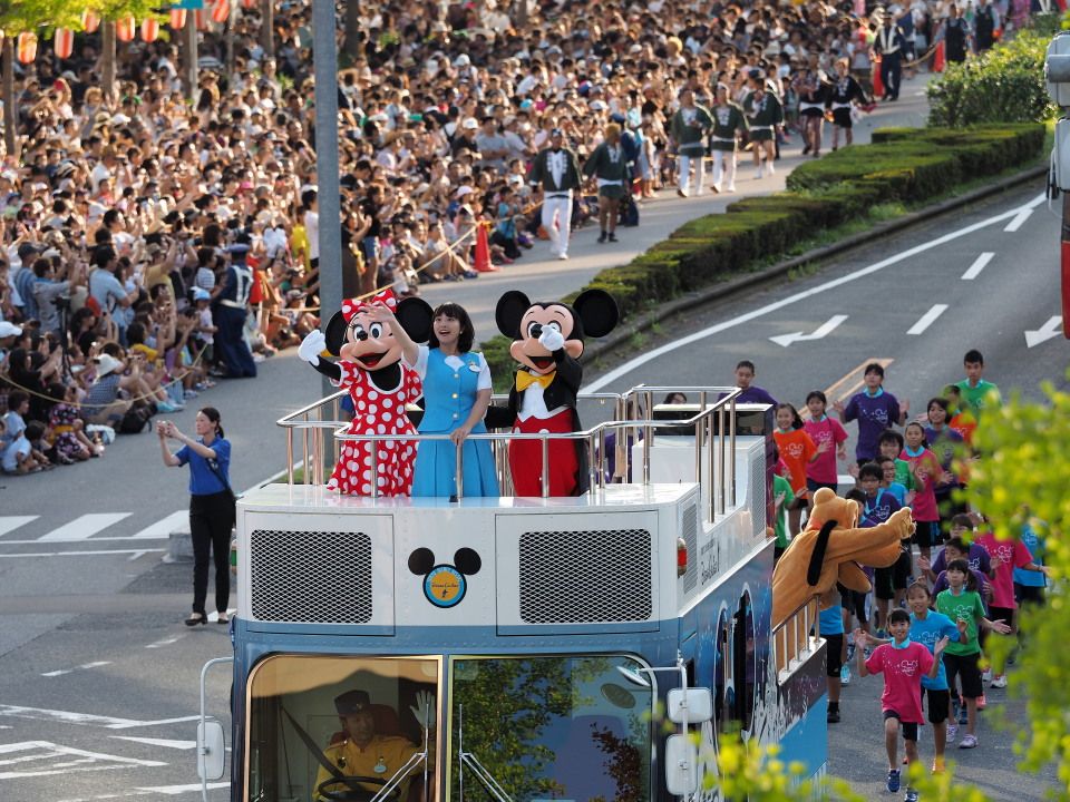 まつりつくば17 ディズニーパレード 観客の多さにビックリ仰天 Musashino Snapshots