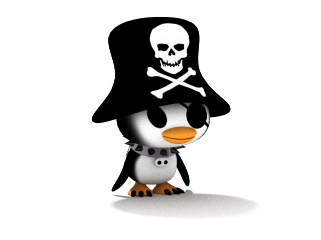 海賊ペンギン新キャラクター製作中です デザインtシャツオリジナルインディーズブランド平成モンスターズ