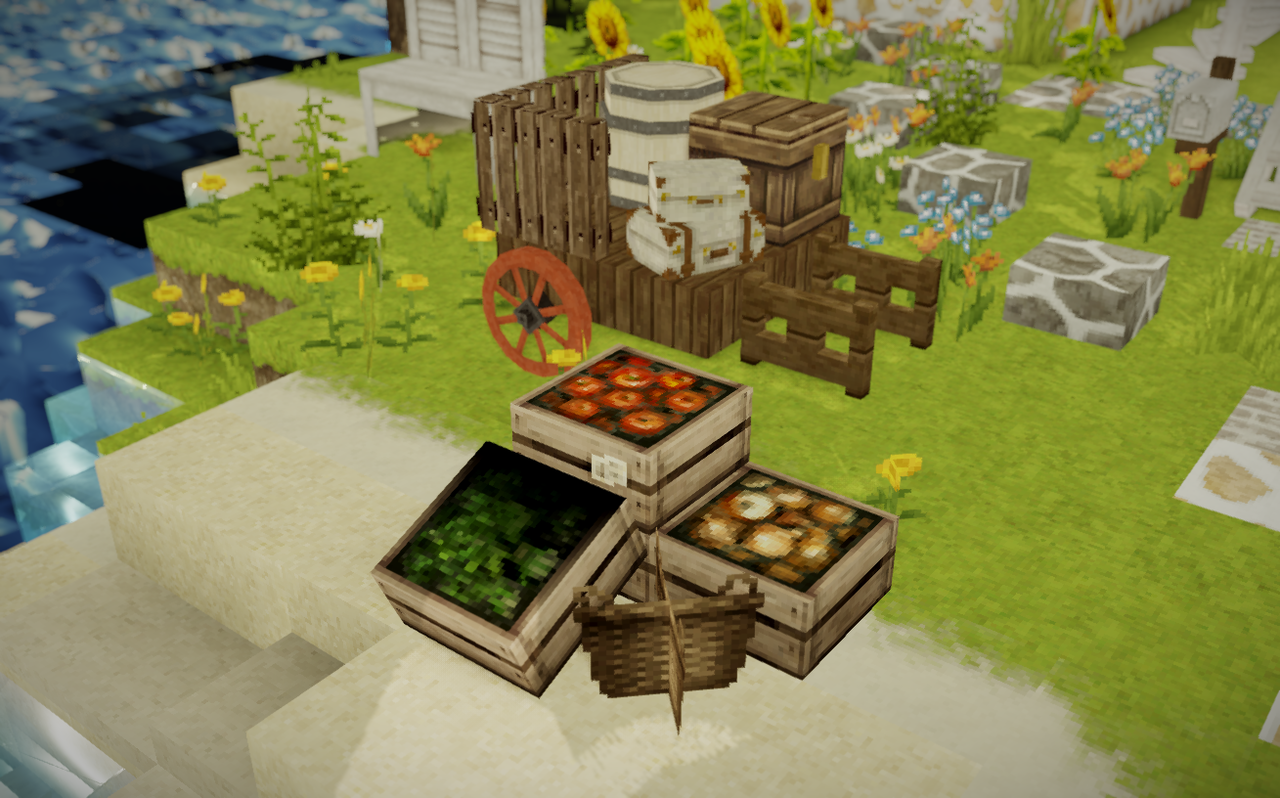 Cocricot1 12 2で夏の島を作る みゅーずのマイクラ