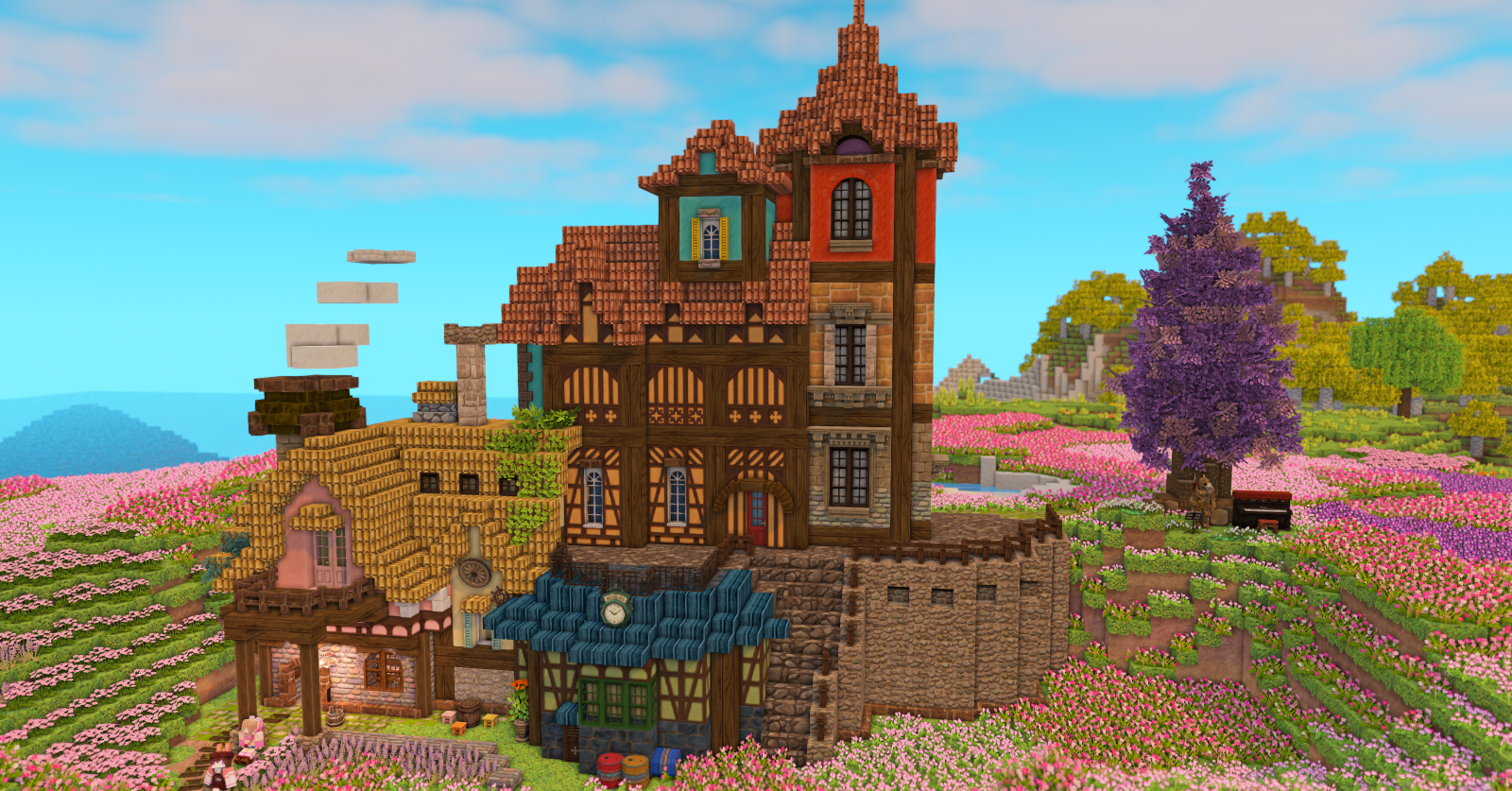 Miniaturia 1 12 2 テスト版建築 1 みゅーずのマイクラ