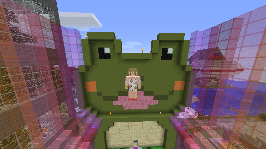 かえるハウス ひよこハウス みゅーずのマイクラ