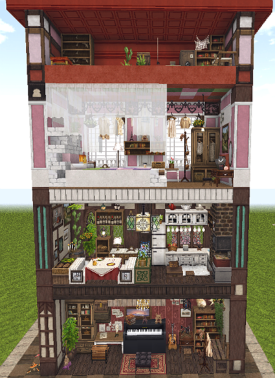 はやな鯖にアイスの家を作る みゅーずのマイクラ