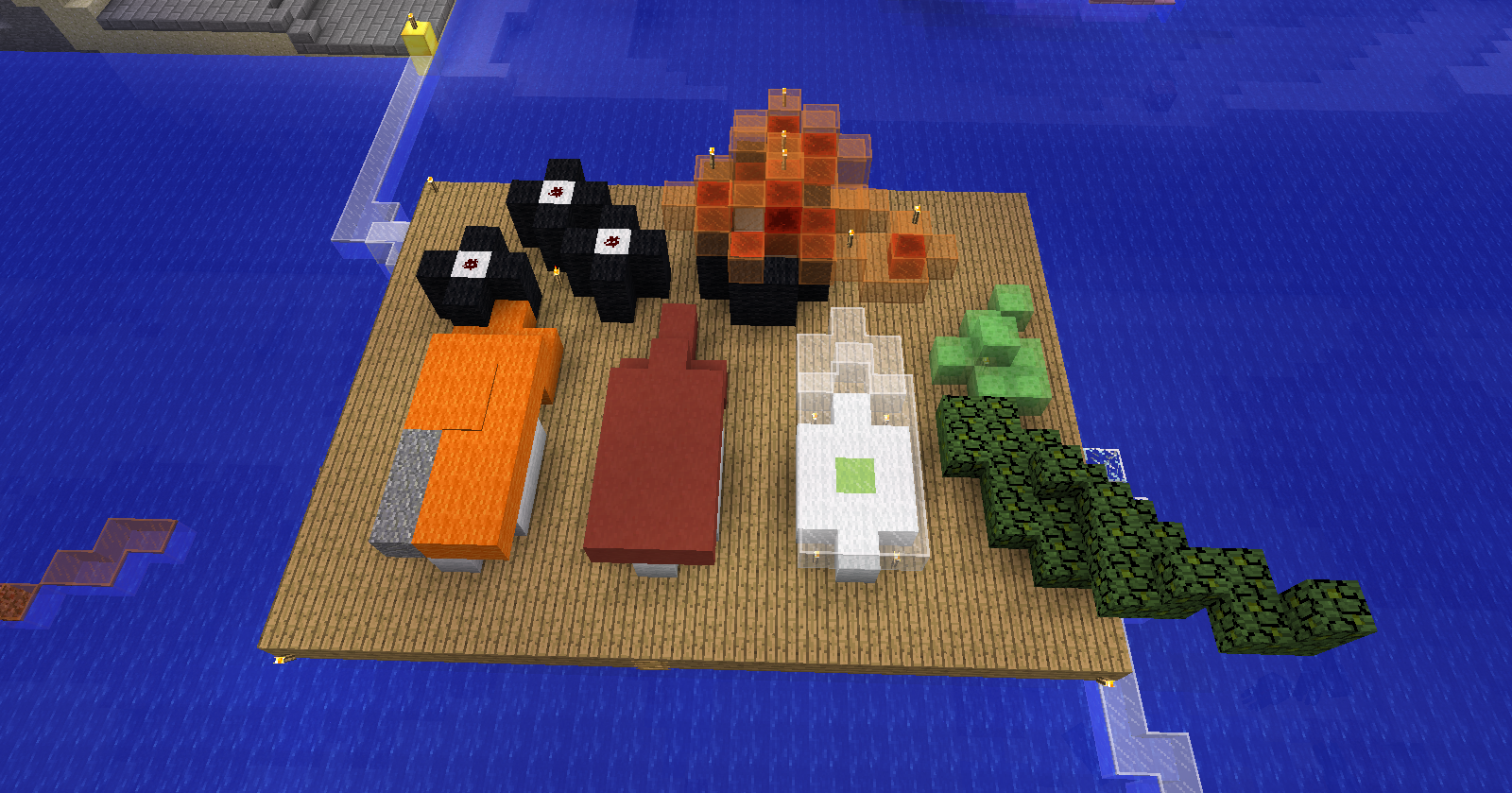 海鮮建築 みゅーずのマイクラ