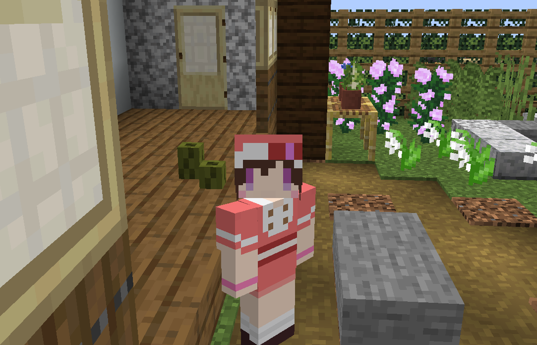 Minecraft1 14の新ブロックで建築してみる みゅーずのマイクラ Minecraft1 14の新ブロックで建築してみる みゅーずのマイクラ