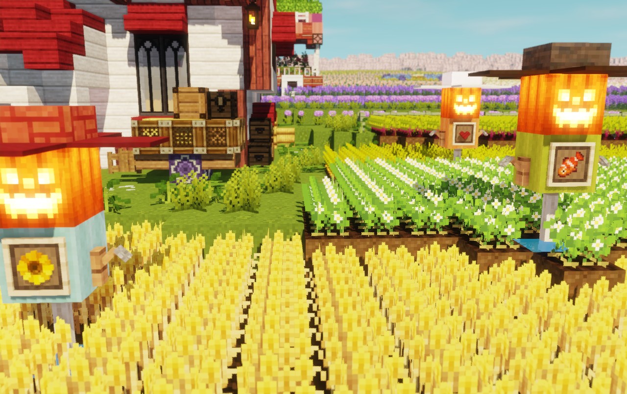 花がいっぱいの島を作る 配布ワールド みゅーずのマイクラ 花がいっぱいの島を作る 配布ワールド みゅーずのマイクラ