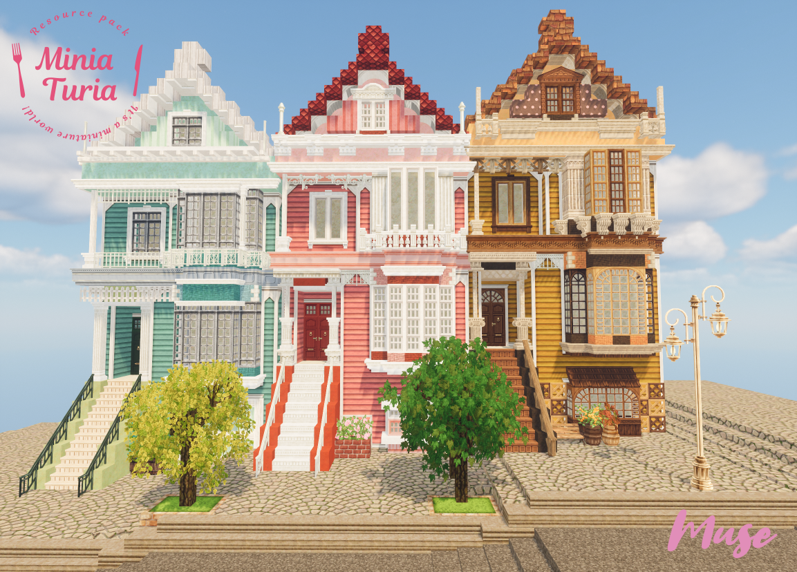 Miniaturia 1 12 2 テスト版建築 5 みゅーずのマイクラ