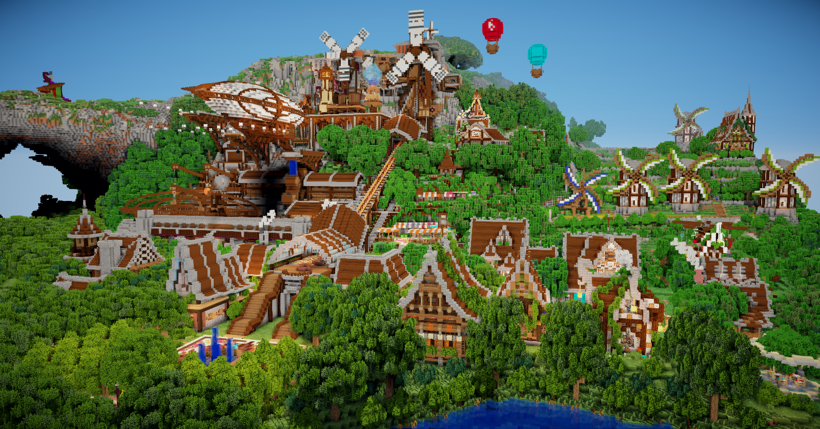 みゅーずのマイクラ さばちゃんぽんファンタジー建築の観光をする コメント